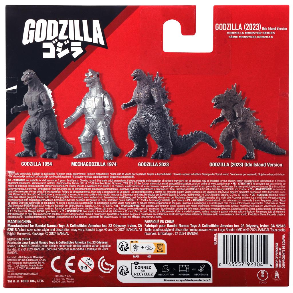 Bandai Namco Godzilla Minus One Godzilla (Immature Form Odo Island Ver.) 5-inch Soft Vinyl Deluxe Monster Figure