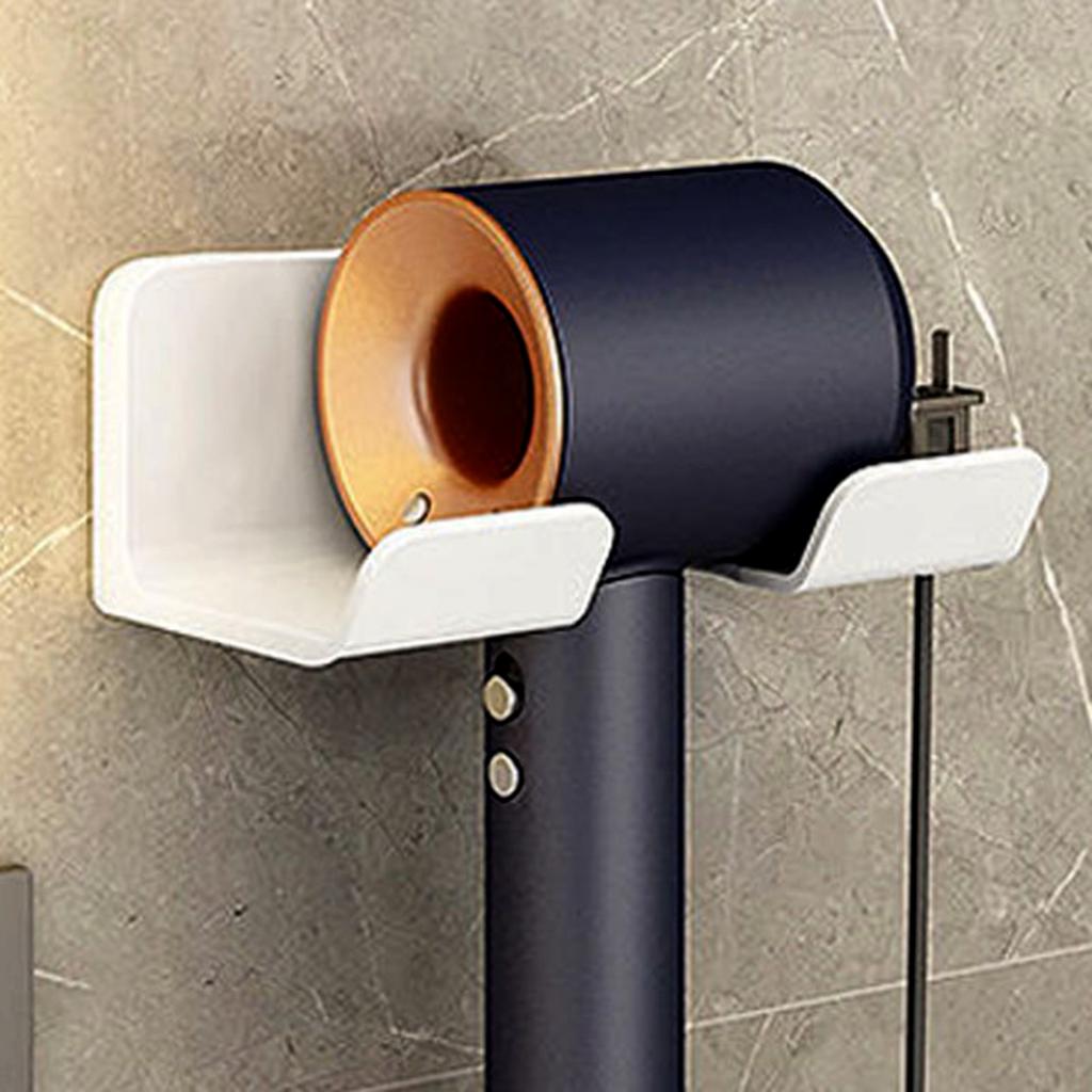 Hair Dryer Holder Wall Dryer Cradle Straightener Stand Hairdryer Organizer Box Toilet Blower Holder Shelf Bathroom Accessories