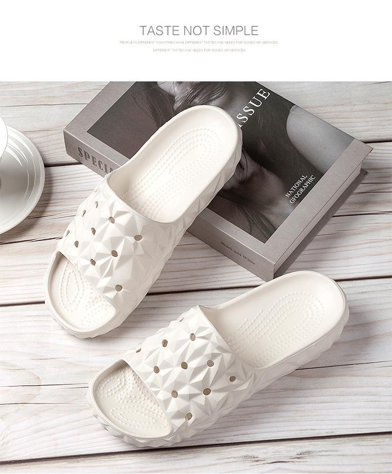 Soft-soled Slippers for Men and Women New Platform Sandals Indoor Outdoor Casual Beach Shoes for Couples EVA Non-slip Flip-flops
