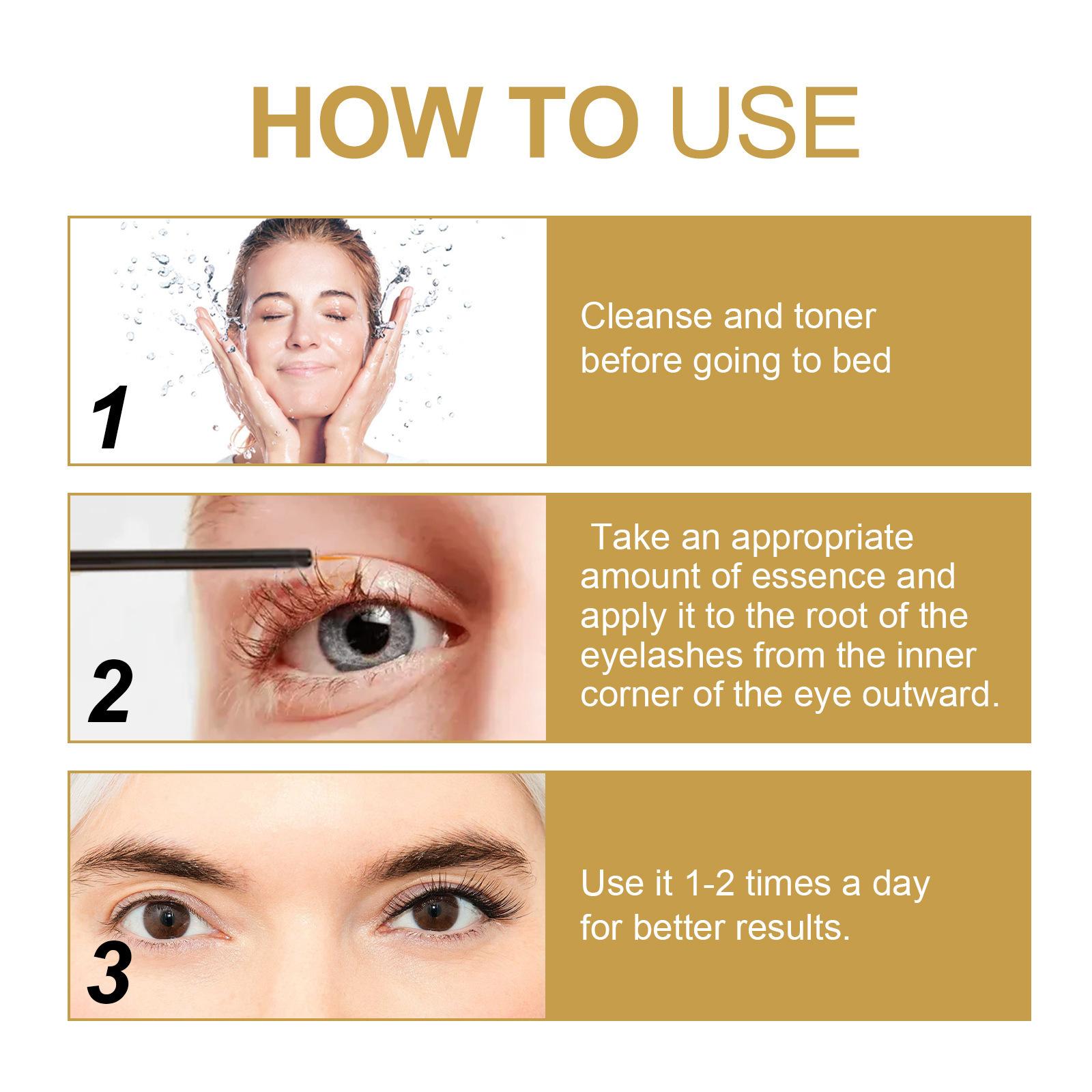 Eelhoe Усилитель роста ресниц Натуральное лечение Сыворотка для ресниц Тушь для ресниц — фото 7