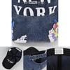 Cross-border New York 3d Embroidery Baseball Cap Cotton Fabric Adjustable Hat