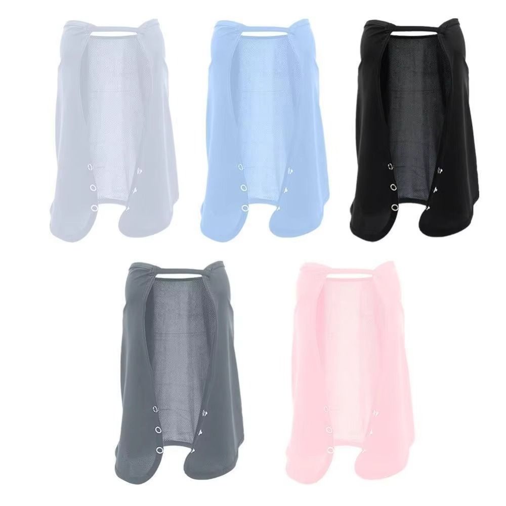 Shawl Ice Silk Sunscreen Mask Quick Drying Face Veil Adjustable Cycling Scarf  Cycling