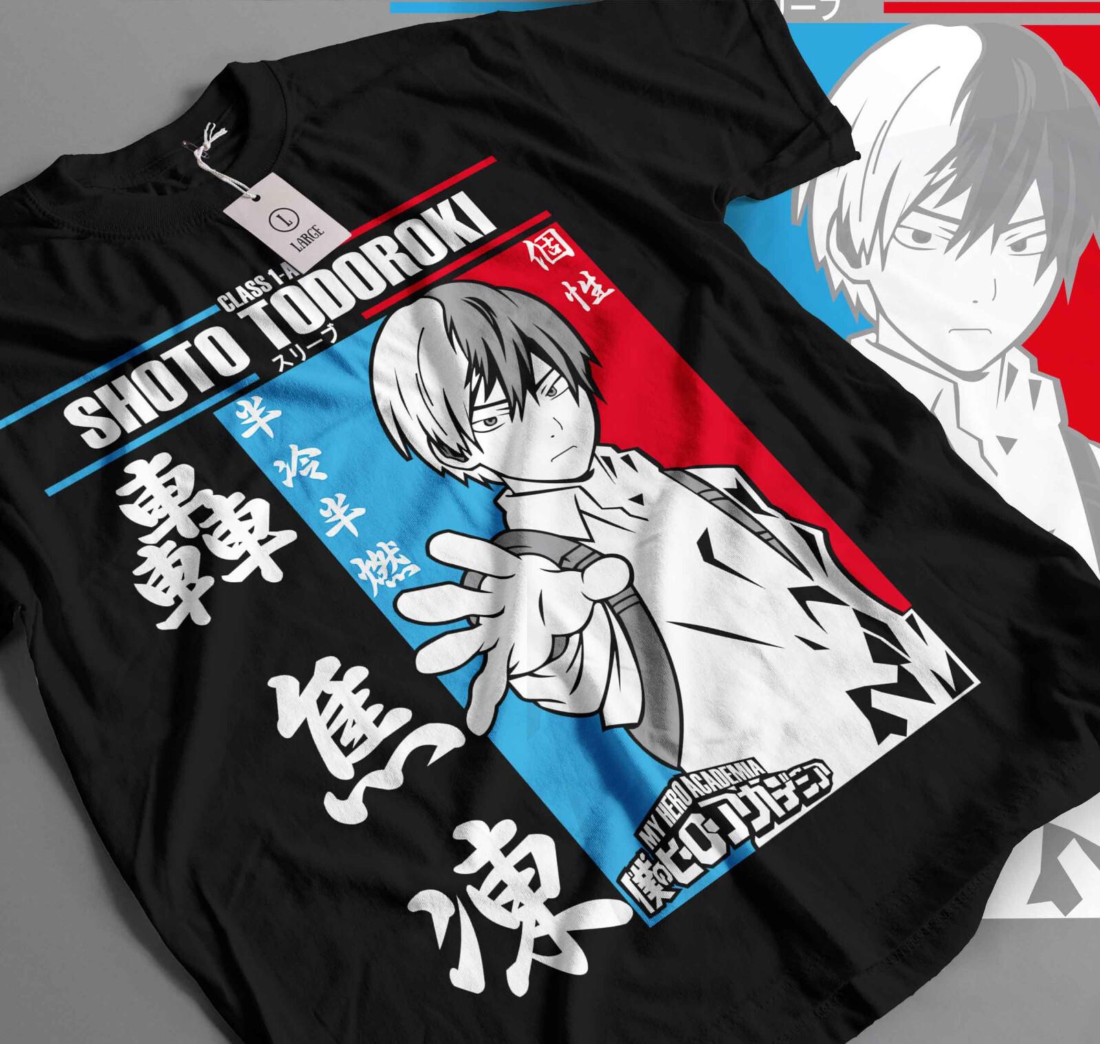 

Dabi T-Shirt Mens Womens Tees Top My hero Academia Mha Toya Todoroki Anime Gift Black Shirt Gift 218 M