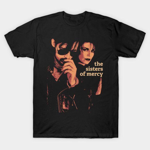Rare Vintage The Sisters of Mercy band For Fans T-shirt CL329 M