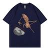 Ich mag diesen Stein nicht Marcus Der Wurm Lustiges Meme T-Shirt Herren Damen Freizeit Kurzarm T-Shirts Hohe Qualität Mode T-Shirts