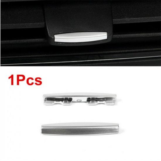 Silver Dash AC Vent Air Outlet Paddle Trim For BMW X5M X6M X5 X6 F15 F85 F16 F86