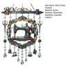Vintage Style Artistic Ornament Sewing Machine Crystal Wind Chime, Acrylic Outdoor Hanging Suncatcher, for Enthusiasts Colorful Pendants Garden