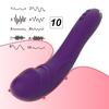 Dildo Vibrator 10 Geschwindigkeiten Frau Masturbator G Spot Erwachsene Sex Spielzeug Anal Plug Silikon USB Aufladen