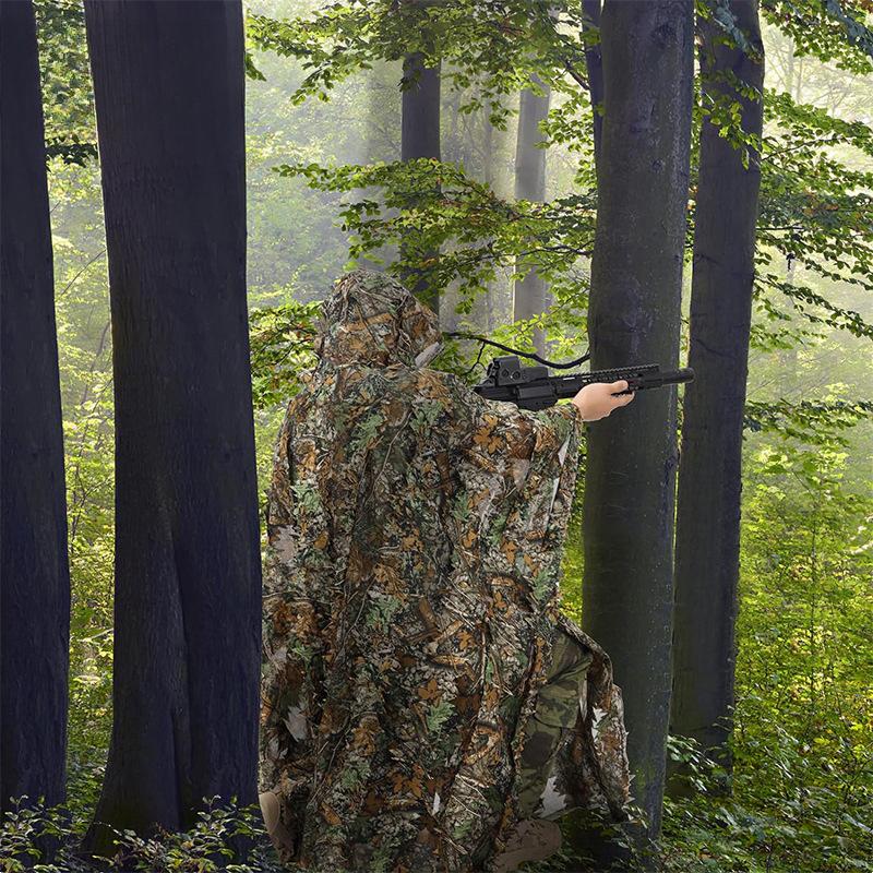 Jungle Cloak Camouflage 3D Maple Leaf Jungle Cloak, Big Tree Camouflage Camouflage