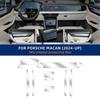 Adesivo Antigraffio per PORSCHE Macan EV 2024 2025 Pannello Cambio Schermo Navigazione Pellicola Protettiva Interno Auto TPU