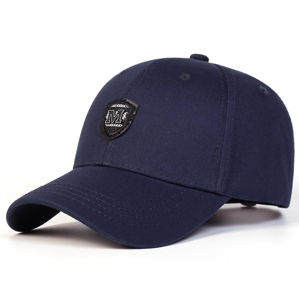 Unisex M Letter Label Baseball Caps Spring Autumn Outdoor Adjustable Casual Hats Sunscreen Hat