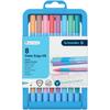 Schneider Slider Edge Pastel Ballpoint Pen 8-Color Set Extra Broad XB Tip SEP152289