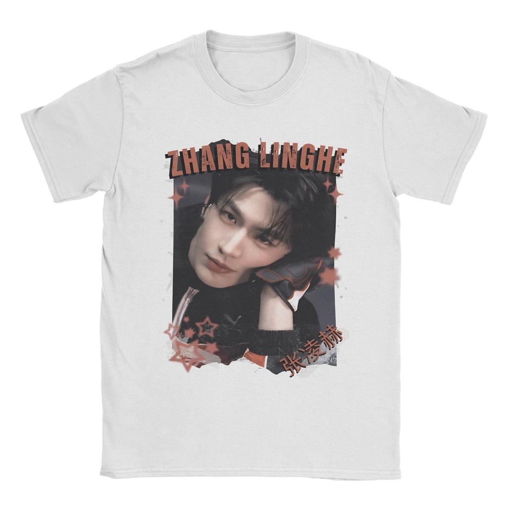 Unisex Unisexs Tshirts Zhang Linghe Cdrama Actor Vintage 100 Cotton Tee Shirt Short Sleeve T Shirts O Neck Clothing Gift Idea