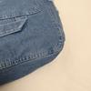 Borsa a Spalla in Denim di Grande Capacità Borsa a Tracolla Versatile Borsa Hobo Sling alla Moda Borsa