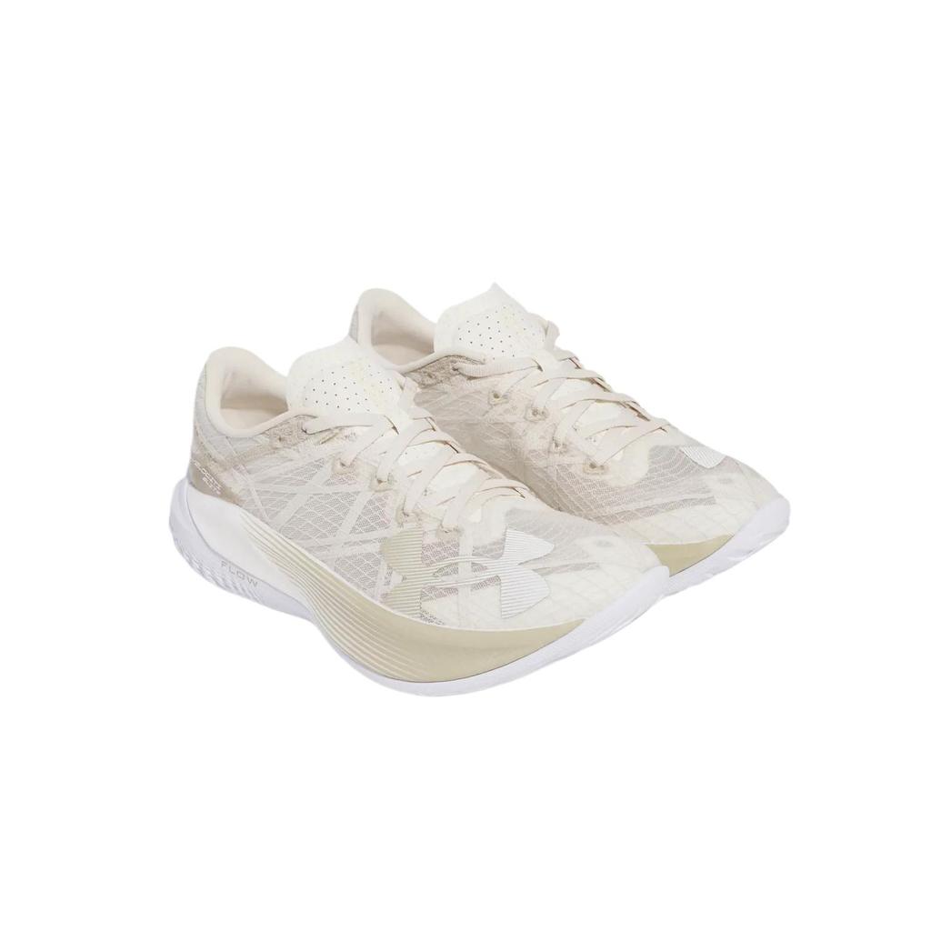 Under Armour Flow Velociti Elite 2 Stone Khaki Base Unisex Sneakers Cream White 3027205-279