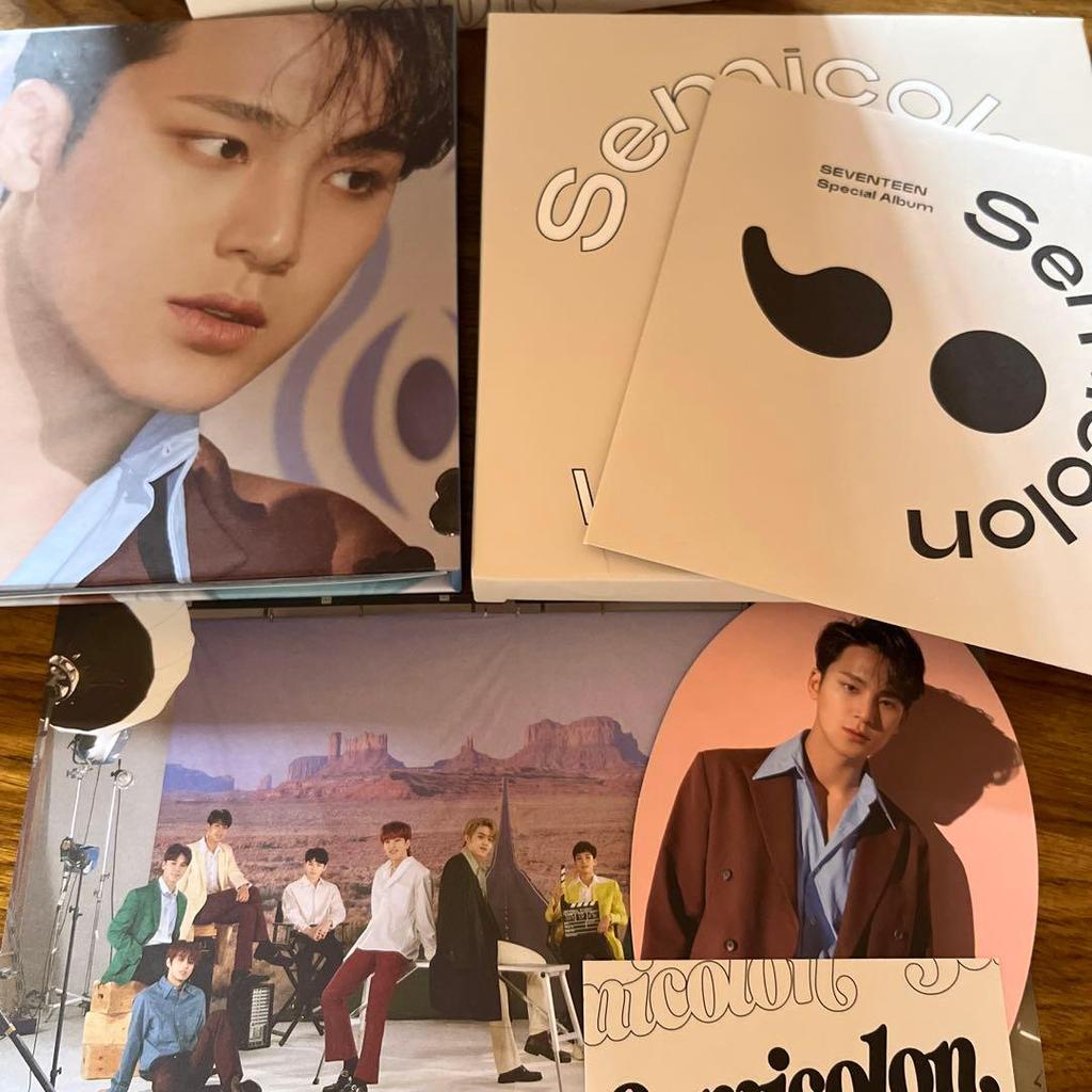 [USED] Seventeen Semicolon Mingyu CD Digipack