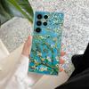Van Gogh Almond Blossoms Sunflower Starry Phone Case For Samsung Galaxy S25 S24 S23 S21 Ultra S20 FE S22 Plus A55 5G Clear Cover