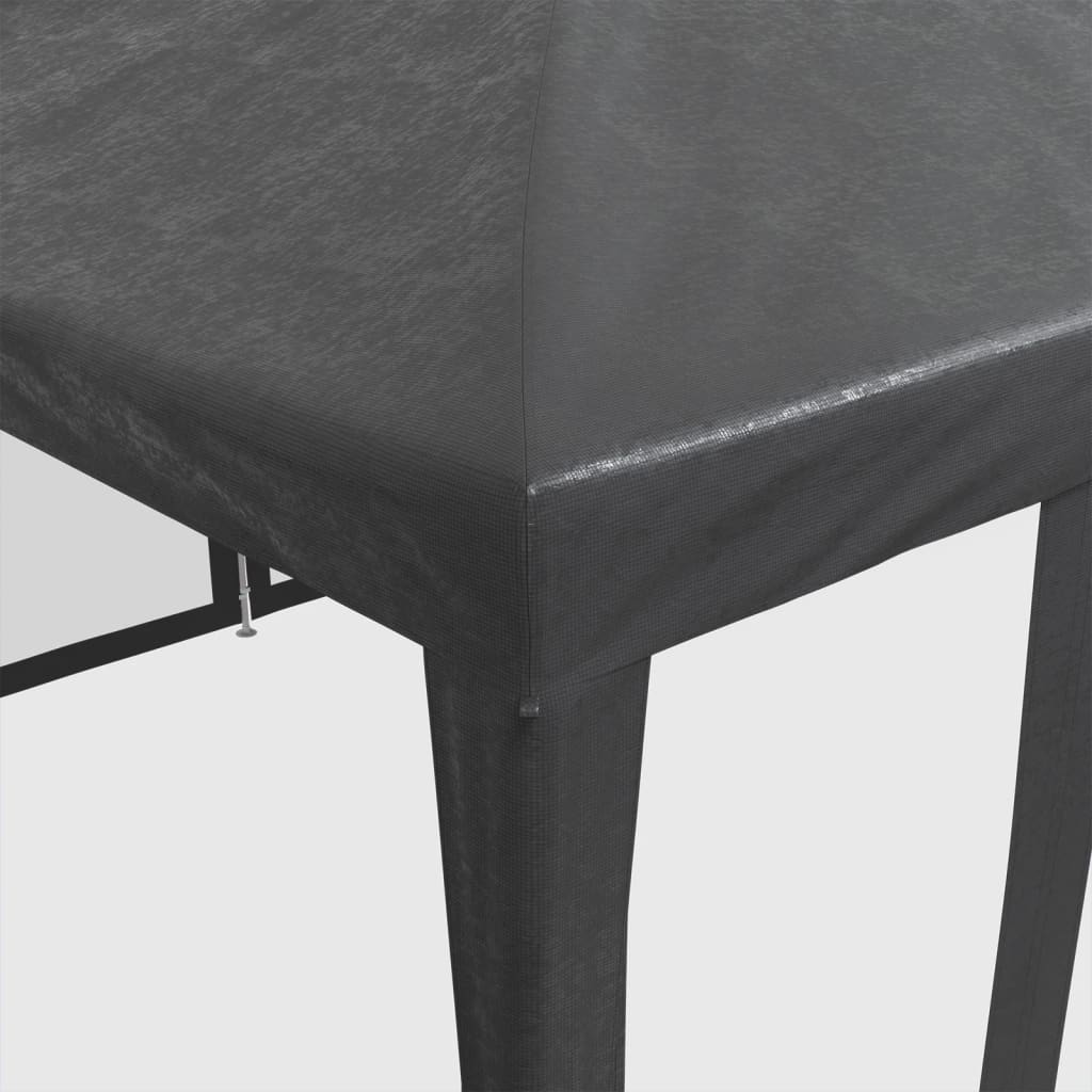 Vidaxl Tenda da Festa con 10 Pareti in Rete, Antracite, 6x4 M, HDPE