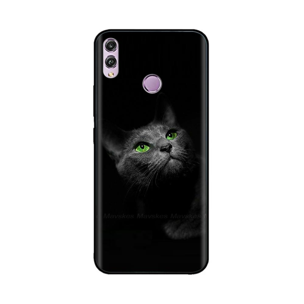 For Huawei Honor 8X Case Silicon Soft TPU Cartoon Painted Back Cover Phone Case for Huawei Honor 8X 8 X Honor8x Cases Bumper