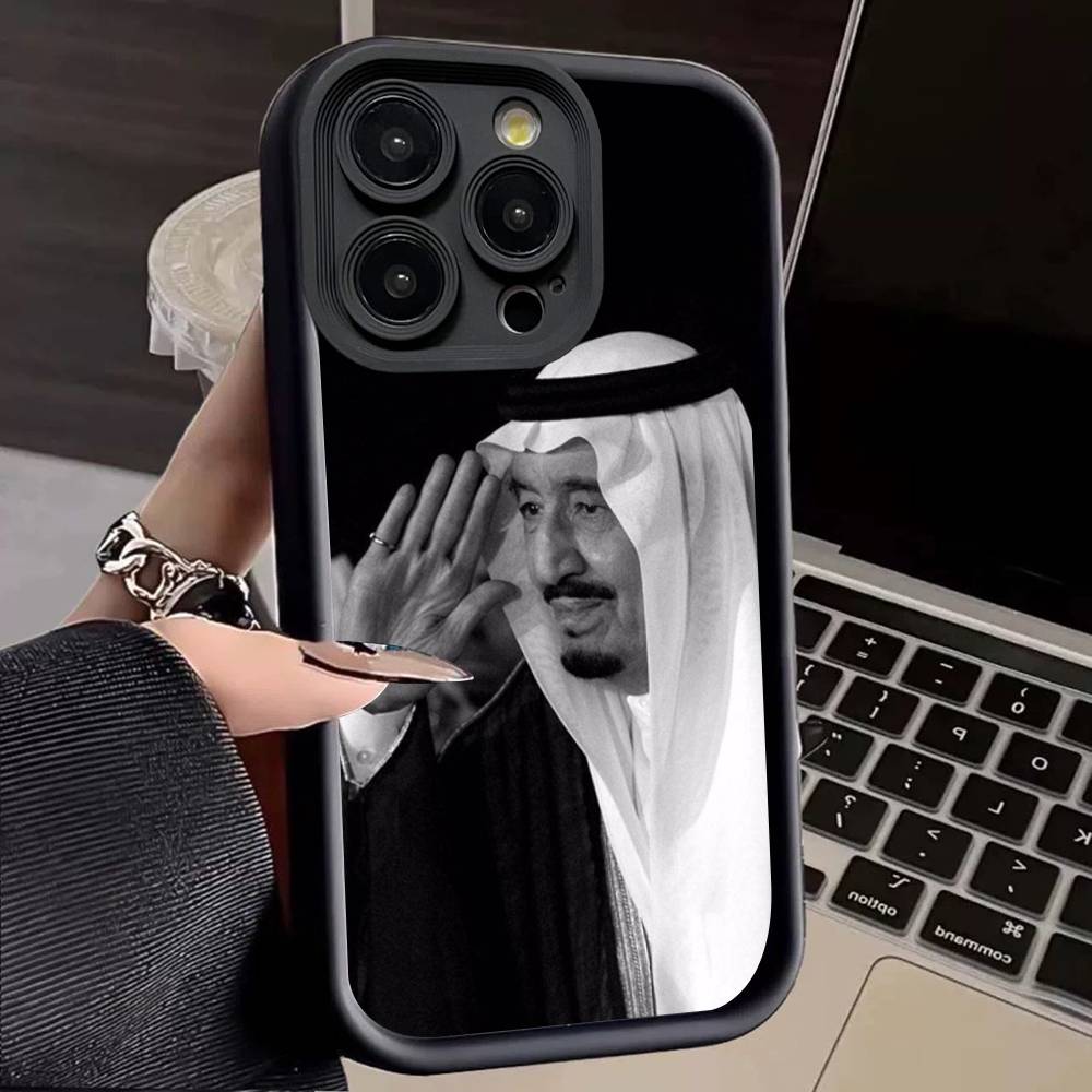 Salman of Saudi Arabia Phone Case For Iphone 11 12 13 14 15 16 17 Pro Max Mini Plus Soft TPU Back Cover