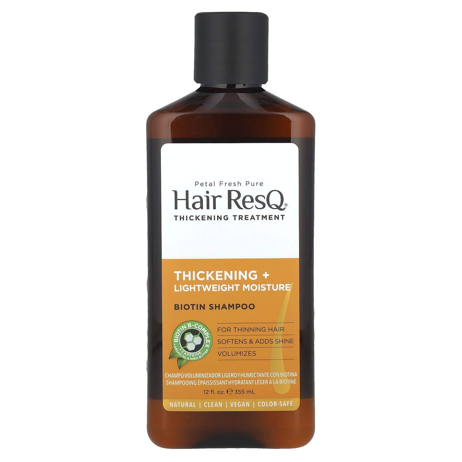 

Hair Resq®, Biotin Shampoo, Fine Hair, 355 Ml (12 Fl Oz)