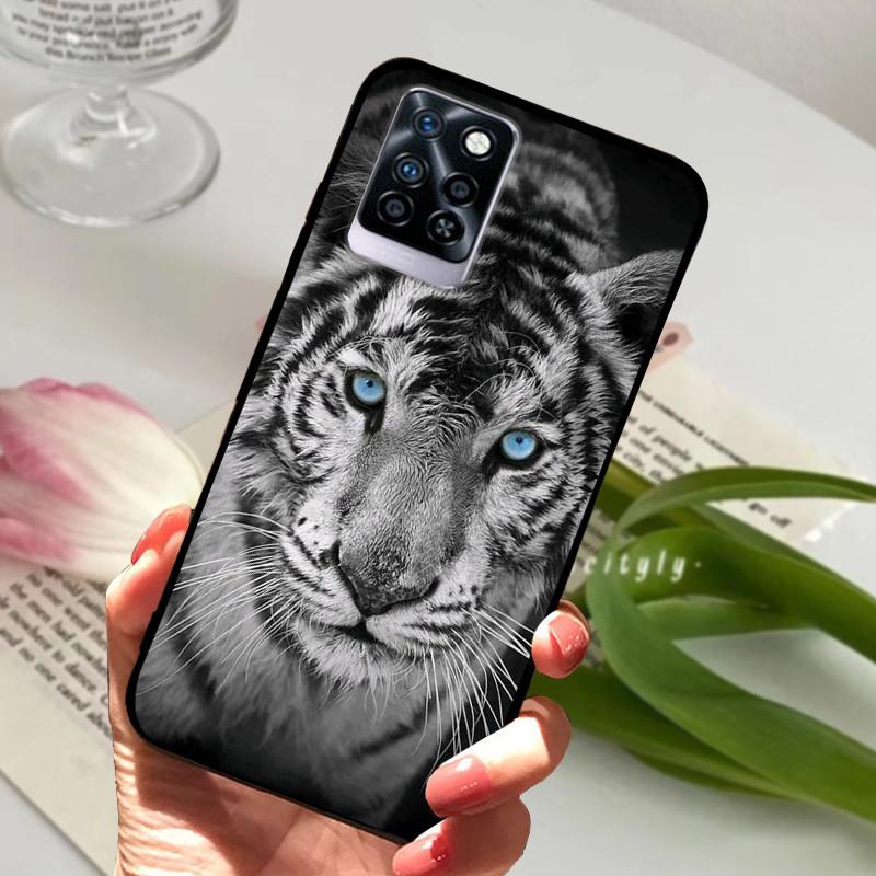 For Infinix Note 10 Plus Case Black Soft silicone TPU Back Cover For Infinix Note10 Pro NFC Phone Case Note 10 Pro Plus Bumper