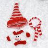 Labubu 17cm Christmas Doll Clothes: First & Second Gen Sit-Sit Party Sweater