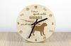 Boerboel, South African Mastiff - clock with dog, wooden clock with engraving, personalised clock by Art-Dog