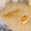 European Alloy Candle Holder Craftwork Romantic Candlelight Dinner Nine-Headed Candle Stand for Banquet Hotel Decor