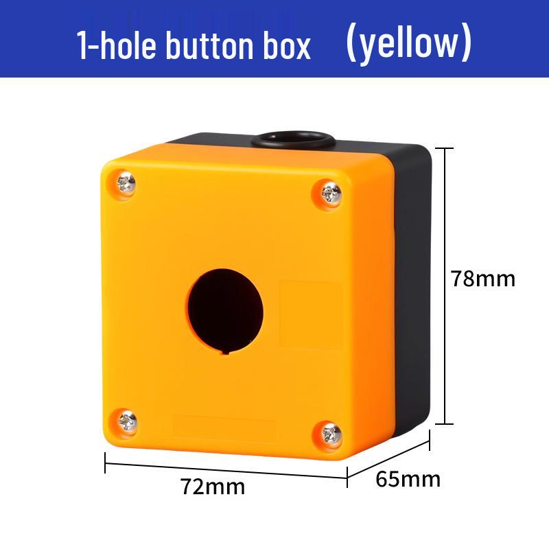 Not-Aus Staubdichte Wasserdichte Steuerbox mit Kontrollleuchte, Positionen 12345 - Taster BX1-5.