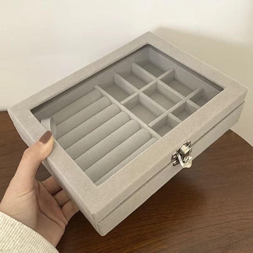 Detachable Jewelry Box Lightweight Necklace Storage Box Fashion Jewelry Storage Case Outdoors