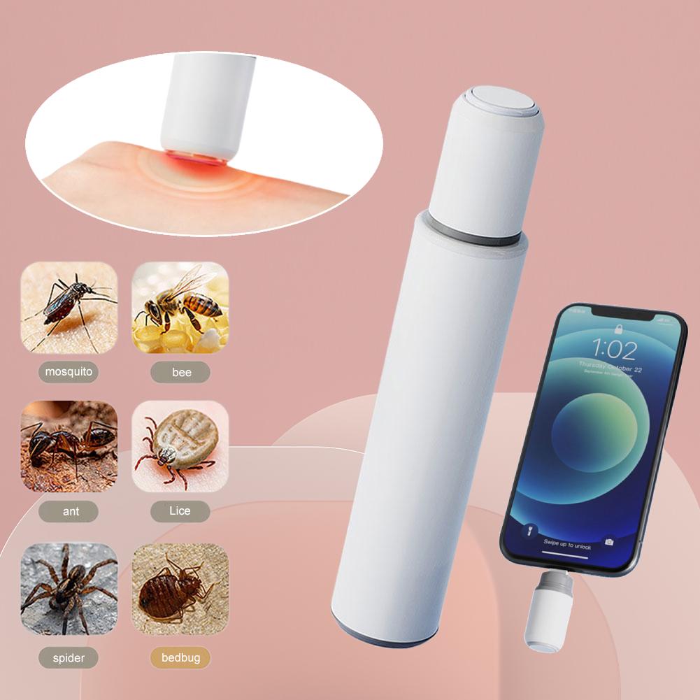Electronic Mosquito Bite Pen Chemical-Free Mosquito Insect Relieve Itching Pen Potable Anti-itch Pen for Outdoor Camping Travel