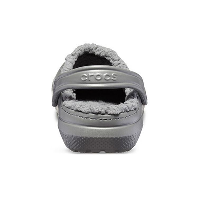 Crocs Classic Clog Round Toe Lace-Up Clogs Unisex Footwear Gray 203591-0EX