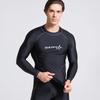 Men's Quick-Dry Long-Sleeve Rash Guard Top