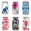 Digital Print Mid-Length Women's Skirt - Chic and Trendy