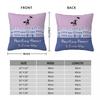 Mary Poppins Practically Perfect Square Pillowcase Polyester Linen Velvet Creative Zip Throw Pillow Case Home Cushion Cover