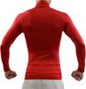SSK Baseball Fitted High Long General Use Size BU1516HL Undershirt, Neck, Sleeve, (20), Red, M,
