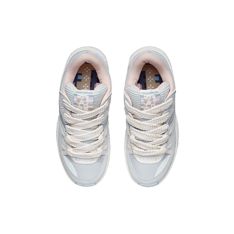 Li Ning CF Low top Casual Shoes Women's Gray AGCR438-5