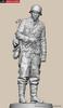 Life Miniature WW2 Germany Poteau Interception Battle of Hansen Combat Group Squad Leader Battle of the Bulge 1944 Resin Kit 1/16 LM-16010 (person)