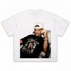 2026 Summer Portrait Pattern Printed T-shirt, Hip-hop Men's and Women's Universal Short-sleeved Casual Shirt