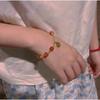 Imitation Hetian Yutu Fu Brand Bracelet Women's Design High-value Bracelet Girlfriend Gift