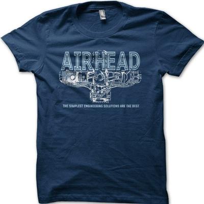 AIRHEAD Boxer engine Motocicletă R32 R80 R100GS motocicletă bmw Tricou