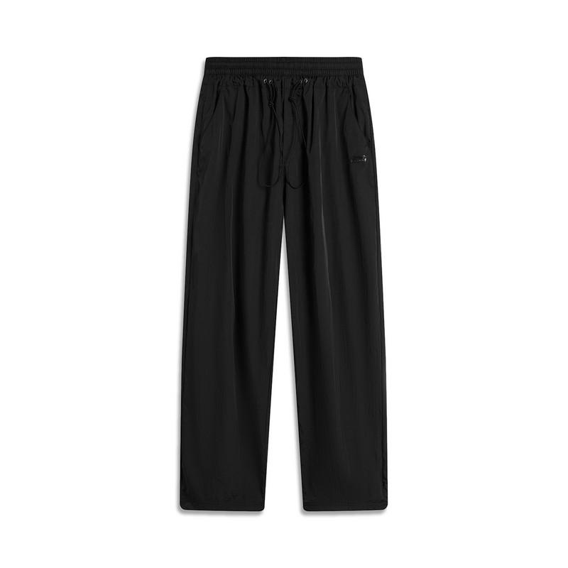 

Li Ning Sports Fashion Series Comfortable Breathable Loose Casual Knitted Sports Pants Women bottoms AYKU586-2 2XL