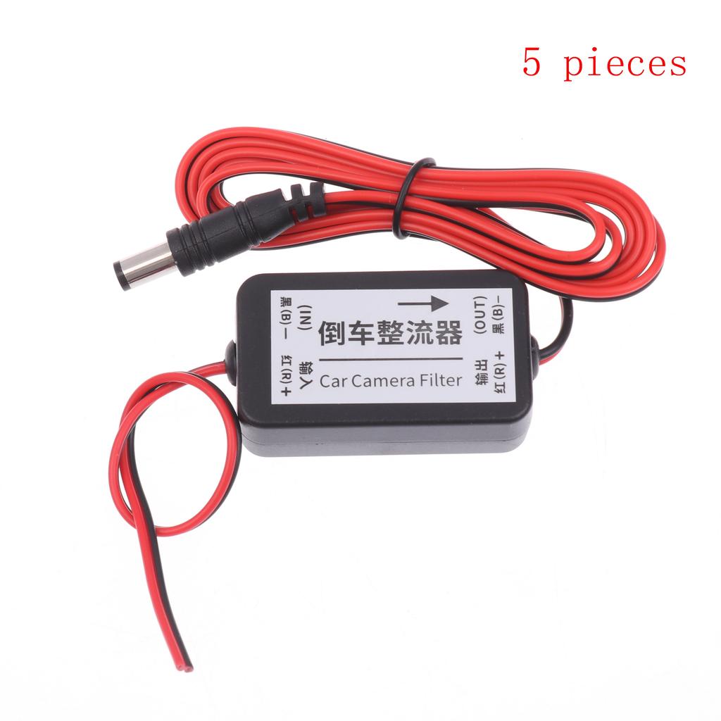 12V 24V Power Relay Capacitor Filter for Car Camera Rectifier Suppress Power Fluctuation Reliable Image Output