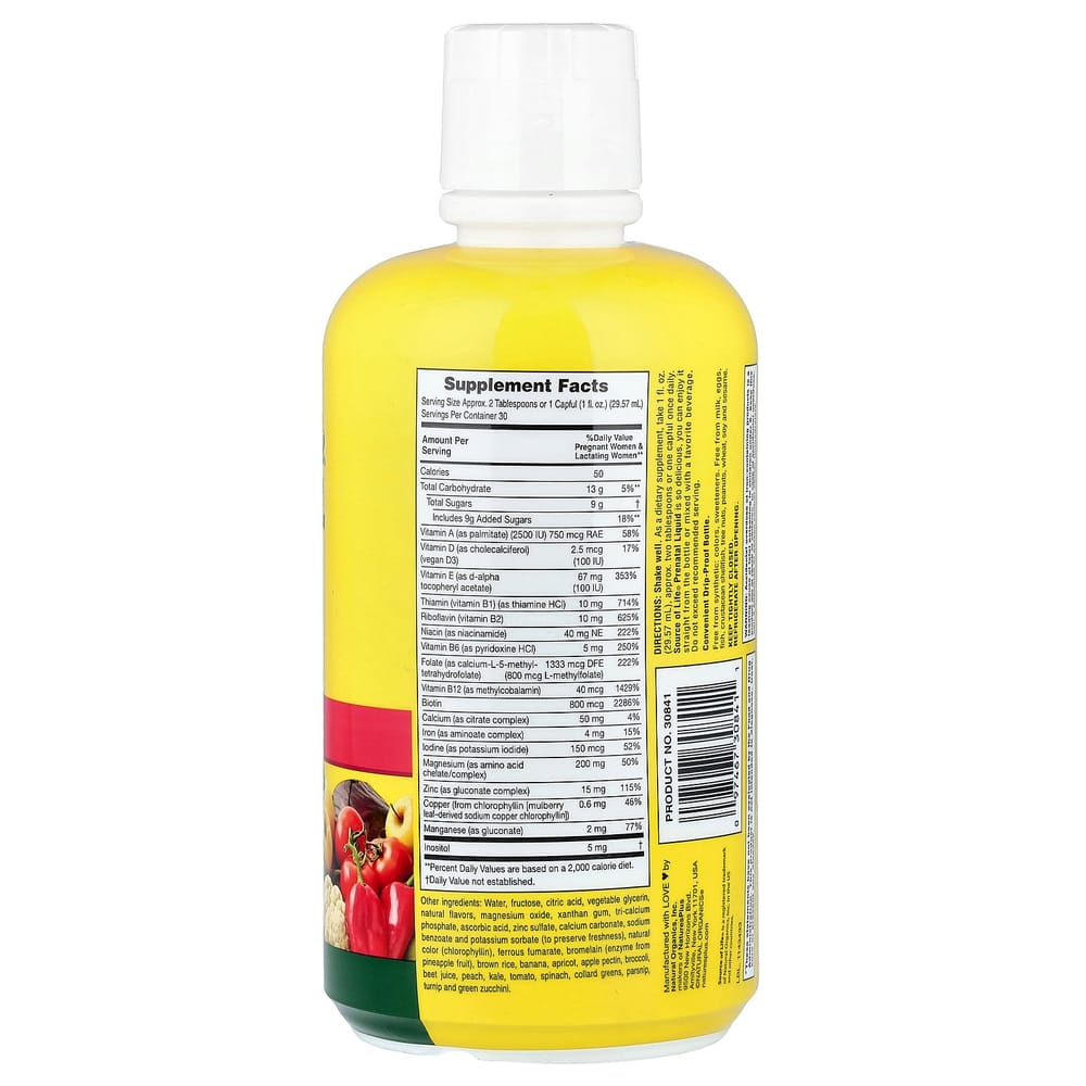 Nature's Plus Source of Life Natural Tropical Fruit Flavor Liquid 30 Fl Oz (887.10 ml)