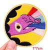 Jackets Diy Cartoon Patch Letter Embroidery Patch Iron On Patches For Clothing Thermoadhesive Patches On Clothes Sew Stickers 
