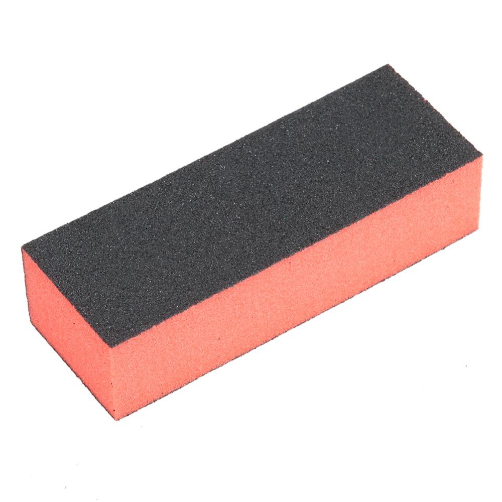 10pcs Flexible Nail File Durable Polishing Sponge Surface Smoothing Nail Buffer  Home Manicure Use
