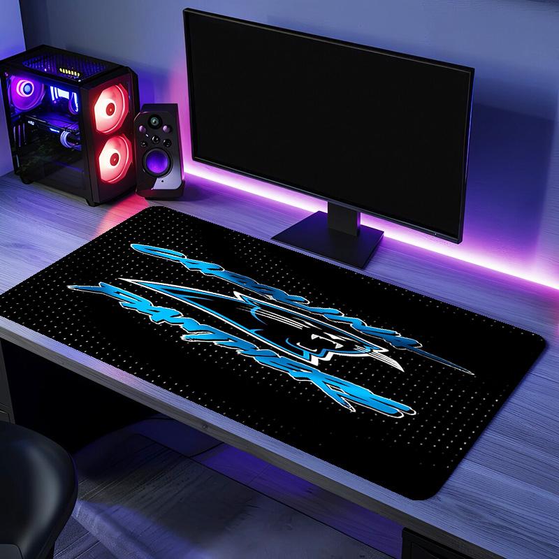 Carolina Panthers Mouse Pad - Non-Slip Rubber Base, Smooth Surface for Work,Gaming,Office,And Home Use, Desk Mouse Pad