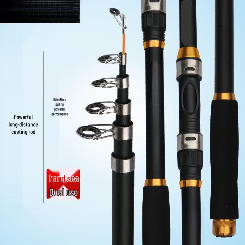 Ultra-Hard Long Casting Sea Rod Set - Complete Fishing Gear
