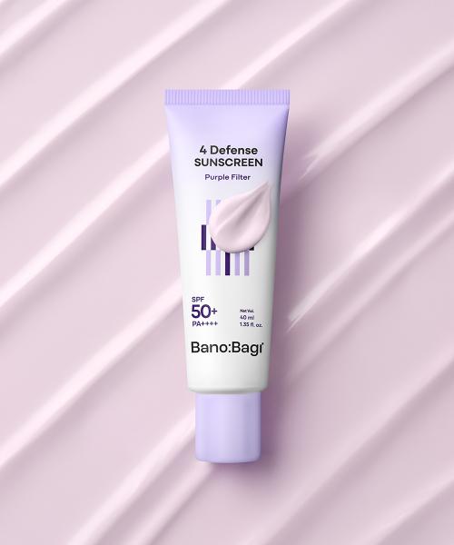 [Banobagi] 4-Defense Purple Filter Sunscreen SPF 50+ PA++++